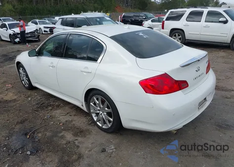 2012 Infiniti G37 Journey z USA, uszkodzony, nr VIN JN1CV6AP0CM933149